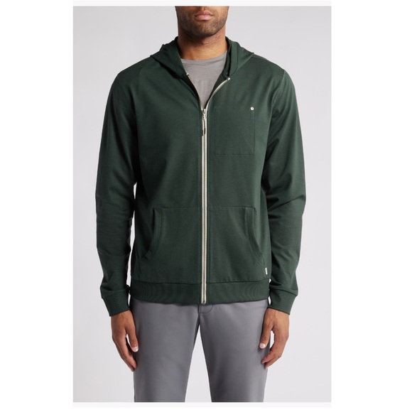 Vuori Coronado Green Zip-Up Hoodie
Mens XL NWT - Picture 4 of 7